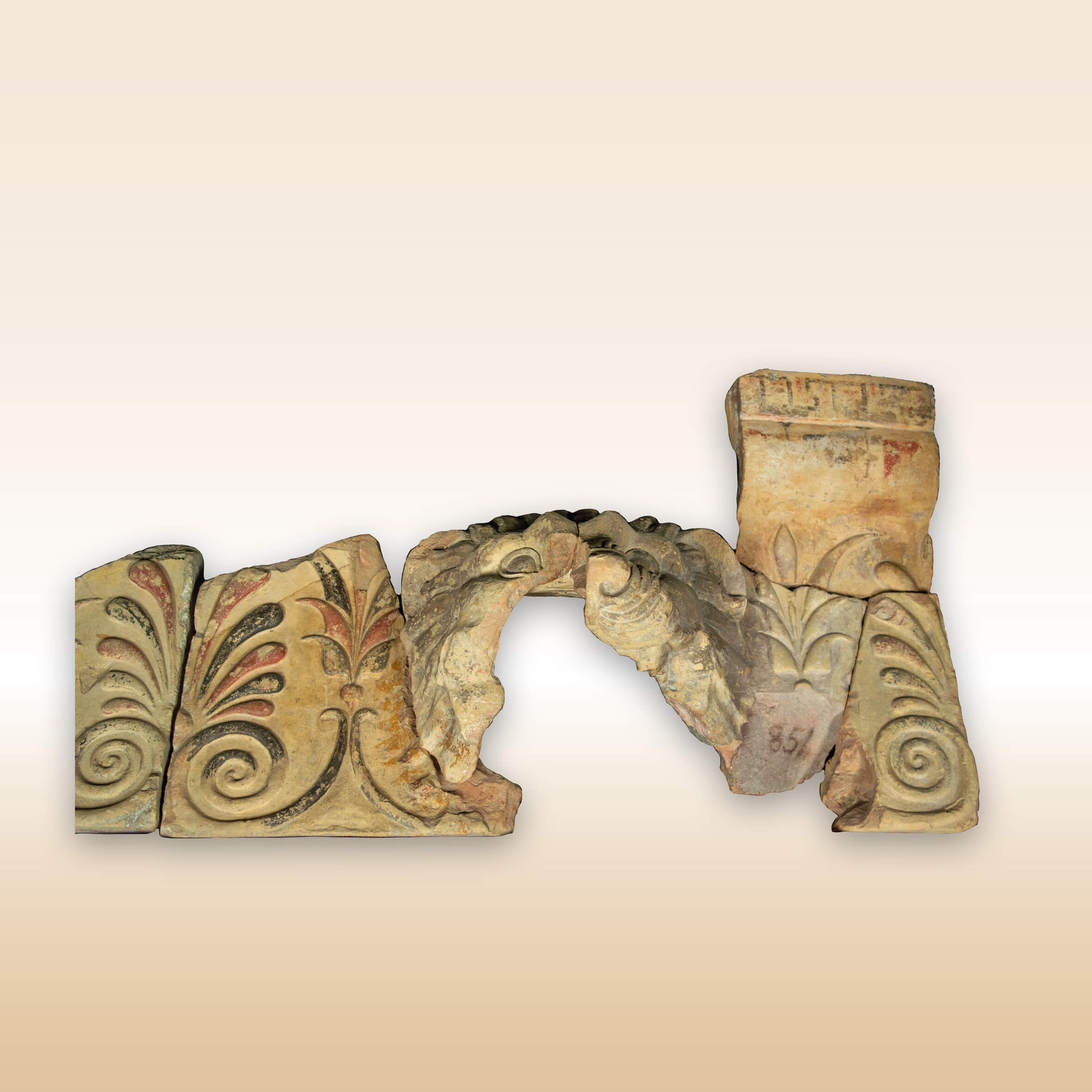 GOCCIOLATOIO A PROTOME LEONINA